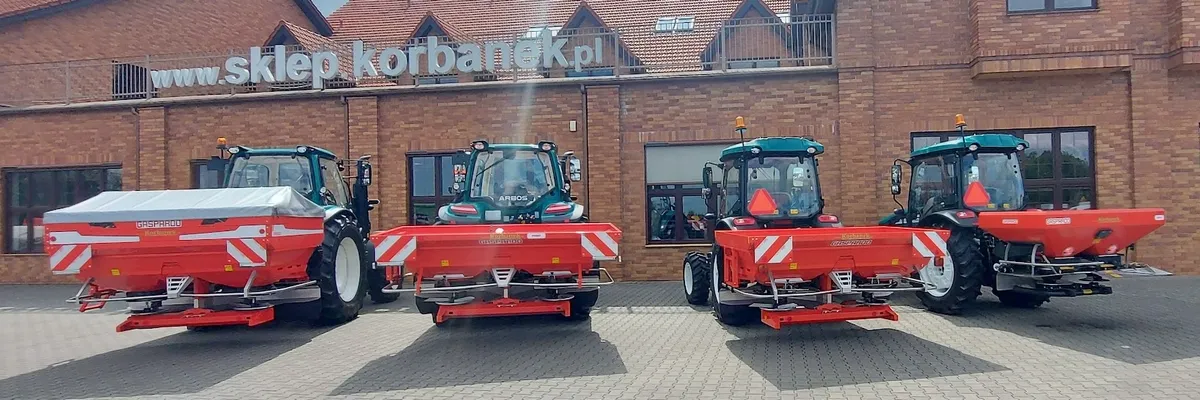 Rozsiewacze nawozów GASPARDO Primo i Zeno